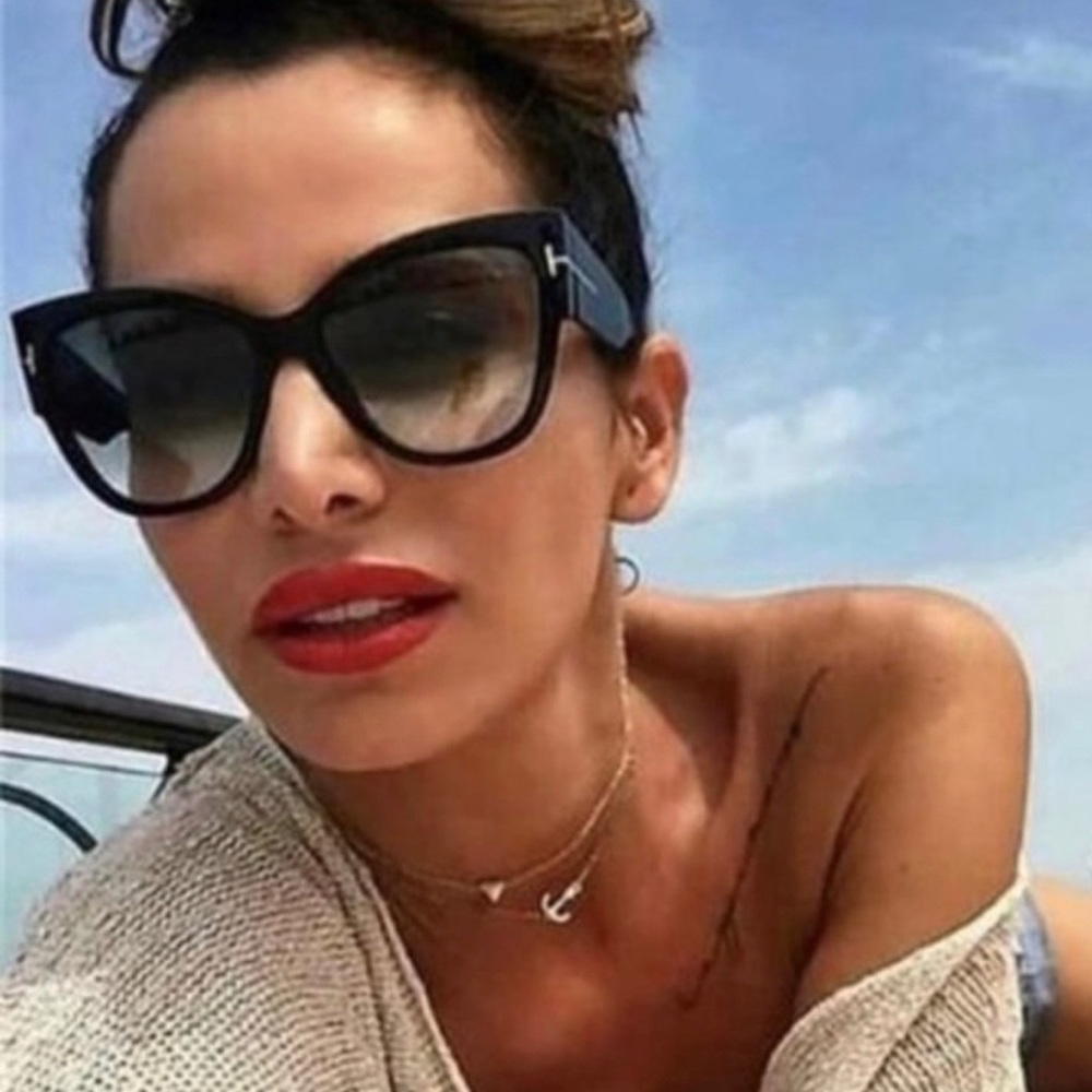 NEW TOM FORD ANOUSHKA TOM FORD TF371 01B WOMEN’S SUNGLASSES TOM FORD FT0371 01B